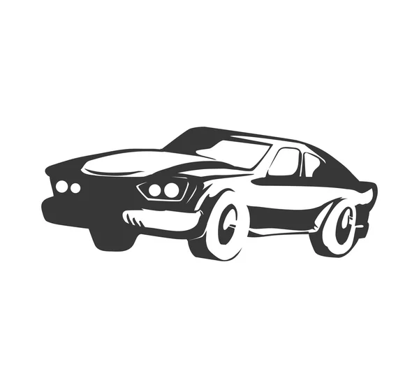 Icono del coche. diseño de transporte. gráfico vectorial — Vector de stock