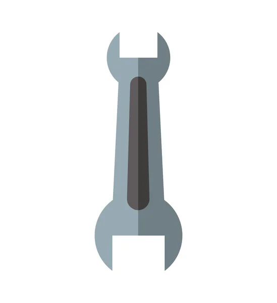Wrench icon. Tool and repair design. Vector graphic — Stock vektor