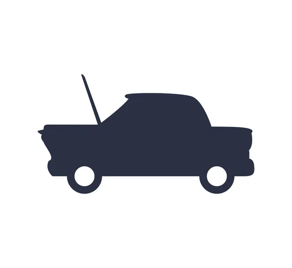 Icono del coche. diseño de transporte. gráfico vectorial — Vector de stock