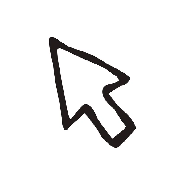 Cursor-Symbol. Technologie-Design. Vektorgrafik — Stockvektor