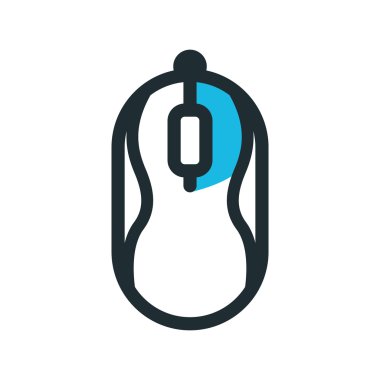 Fare simgesi. Teknoloji tasarım. vektör grafiği