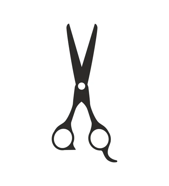 Scissors icon. Instrument design. Vector graphic — Stock Vector