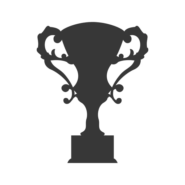 トロフィー カップのアイコン。勝者のデザイン。ベクター グラフィック — ストックベクタ