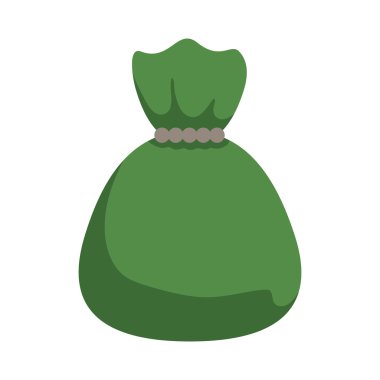 para çantası simgesi. para tasarım. vektör grafiği