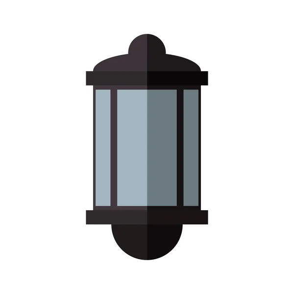 Het pictogram van de lamp. Lichtontwerp. Vectorafbeelding — Stockvector