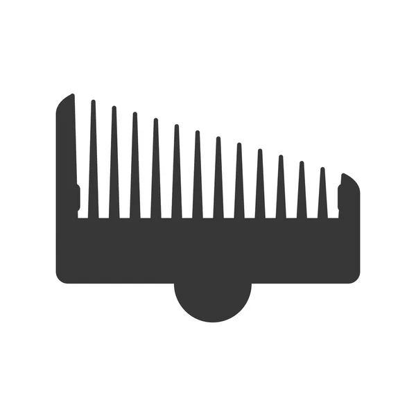 Comb icon. Hair salon and barber shop design. Vector graphic — Stock Vector