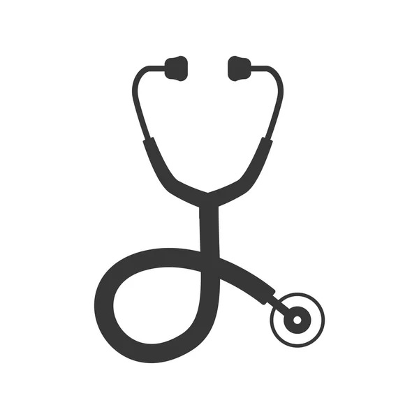 Stethoscope icon. Medical and Health care. Vector graphic — Stock Vector