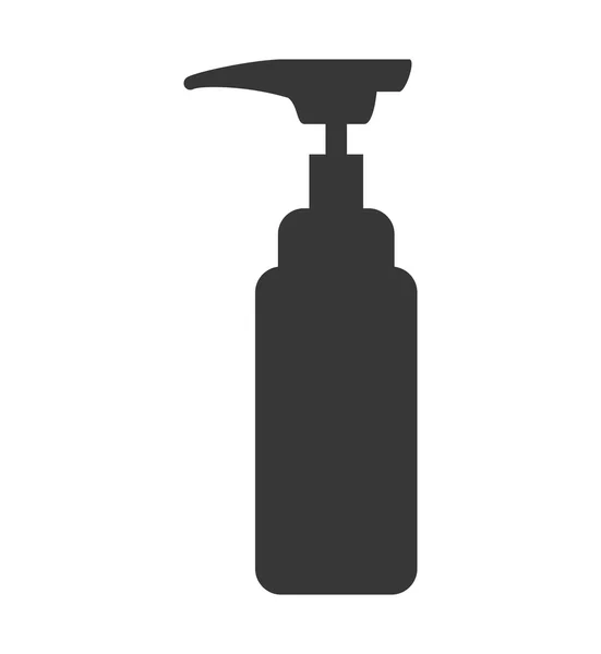 Icono de crema de botella. Peluquería y peluquería de diseño. Vector gra — Archivo Imágenes Vectoriales