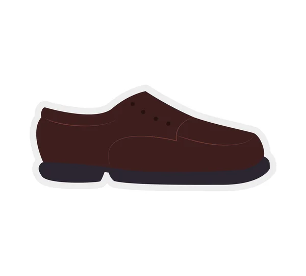 Ayakkabı moda kumaş simgesi. Vektör grafiği — Stok Vektör