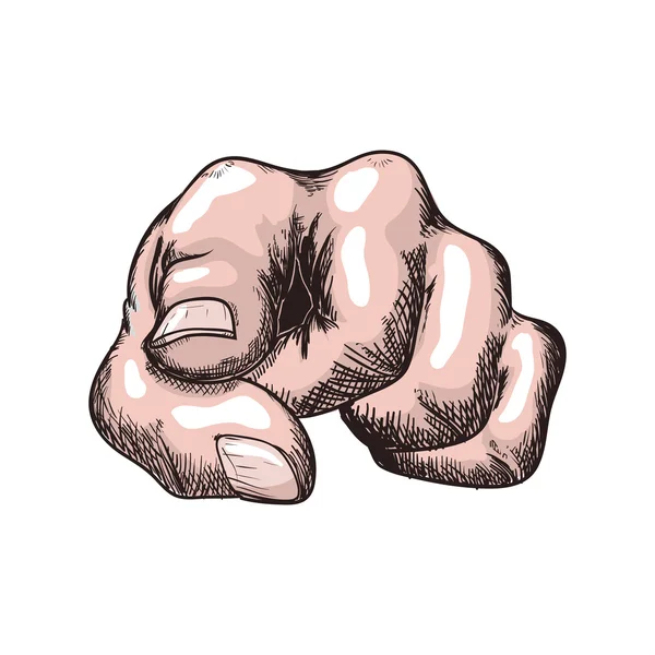 Mano dedo gesto icono de la palma. Gráfico vectorial — Archivo Imágenes Vectoriales
