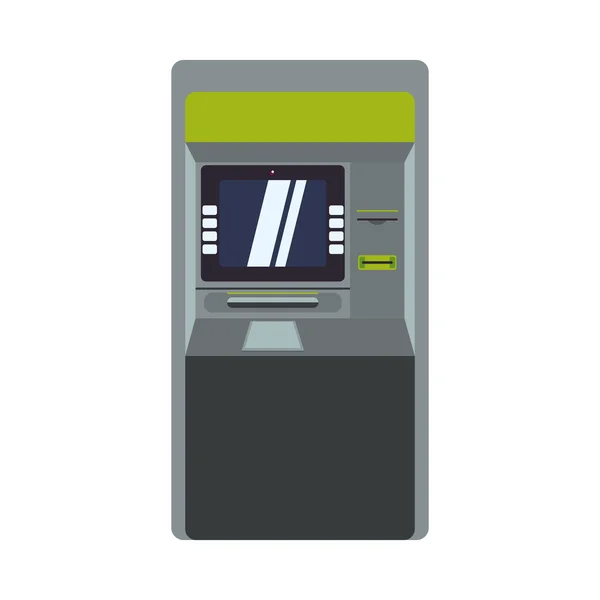 ATM-geld betaling kopen pictogram. Vectorafbeelding — Stockvector