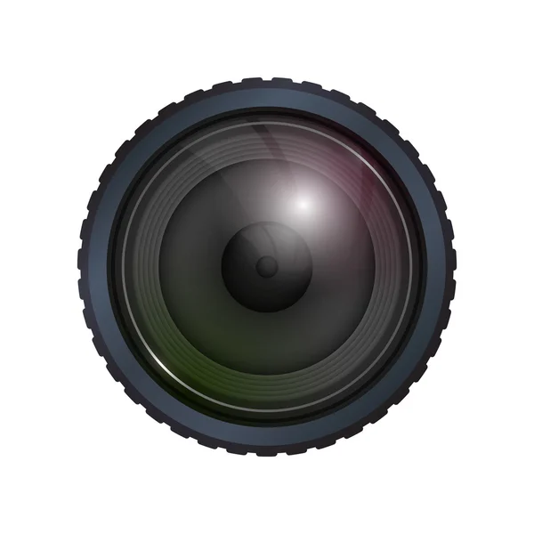 Camera focus gadget technology icon. Vector graphic — Stock Vector