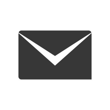 zarf e-posta iletisi iletişim simgesi. Vektör grafiği