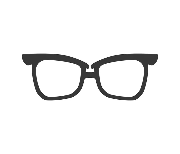 Gafas icono de la moda tradicional. Gráfico vectorial — Archivo Imágenes Vectoriales