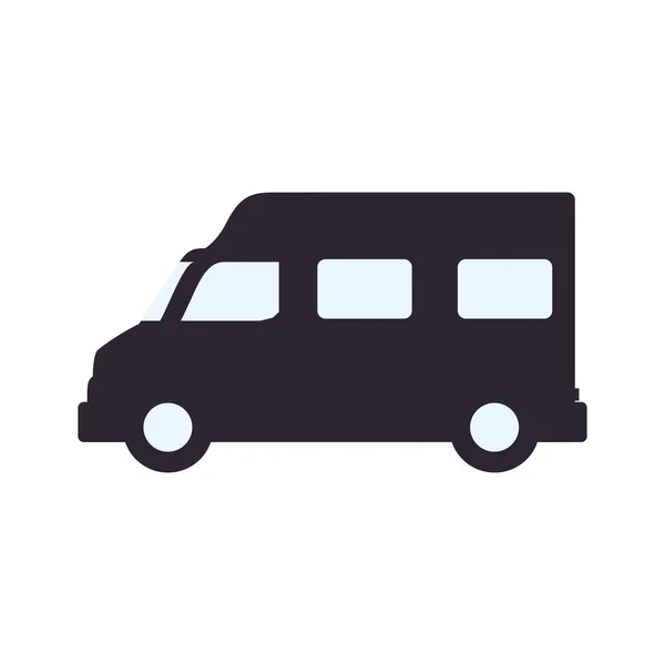 Truck transportation delivery shipping icon. Vector graphic — Stock Vector