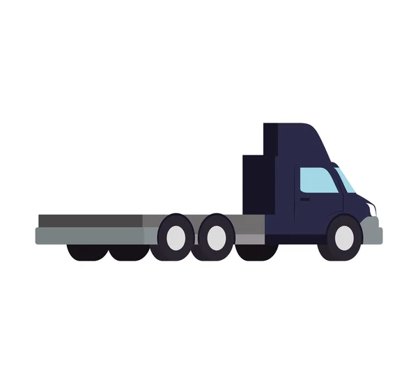 Truck transportation delivery shipping icon. Vector graphic — Stock Vector