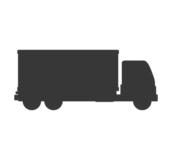 Nákladní dopravy doručení přepravní ikona. Vektorové grafiky — Stockový vektor