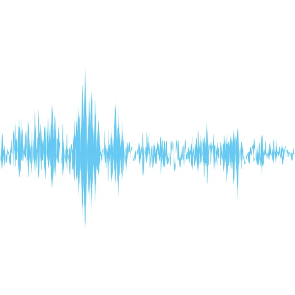 Música ecualizador sonido icono de onda de estudio. Gráfico vectorial — Vector de stock