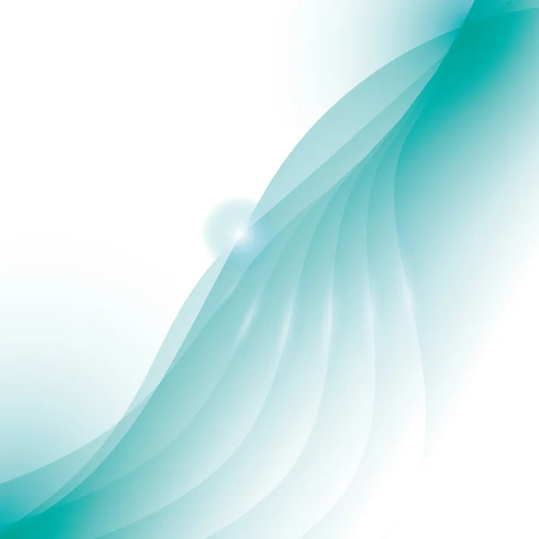 Golf behang glanzende blauwe achtergrond pictogram. Vectorafbeelding — Stockvector