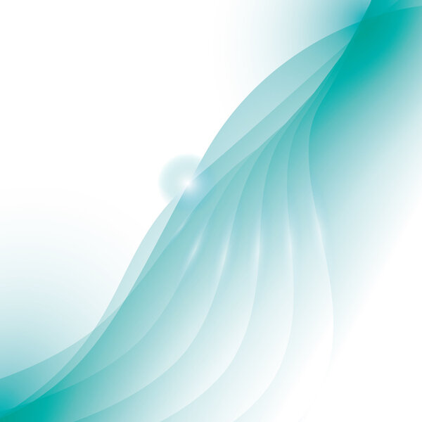 wave wallpaper shiny blue background icon. Vector graphic