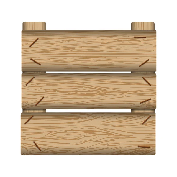 Wood material tapet bakgrunden ikon. Vektorgrafik — Stock vektor