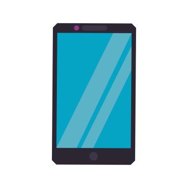 Smartphone teknoloji gadget simgesi. Vektör grafiği