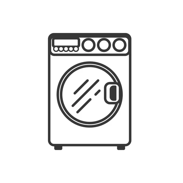 Estufa de suministro de la casa de electrodomésticos icono. Gráfico vectorial — Vector de stock