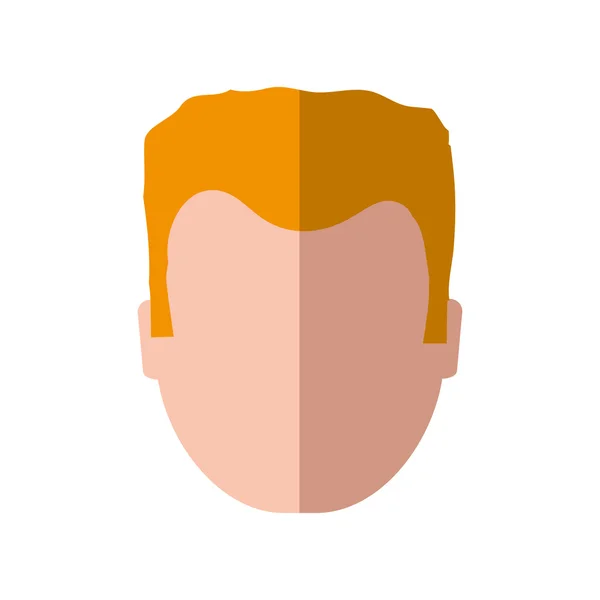 Hombre hombre avatar persona icono de la gente. Gráfico vectorial — Vector de stock