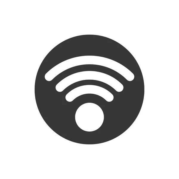 Wifi internet web technology icon. Vektorgrafik — Stockvektor