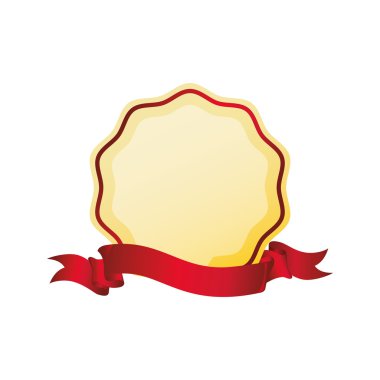 Şerit mühür damgası etiket kırmızı kutsal kişilerin resmi. Vektör grafiği