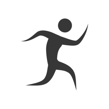 piktogram yapılacak spor fitness simgesinin taşıyın. Vektör grafiği
