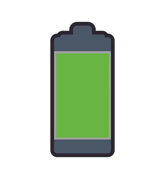 Gratis pictogram van de batterij energie macht. Vectorafbeelding — Stockvector