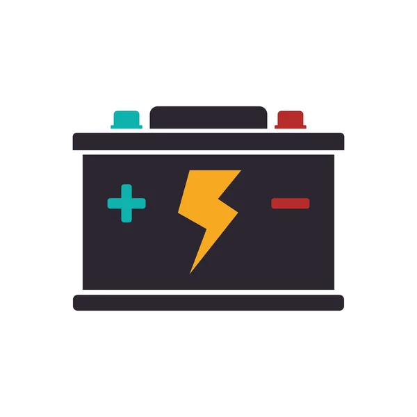 Ikona naładowania energii energii baterii. Grafika wektorowa — Wektor stockowy