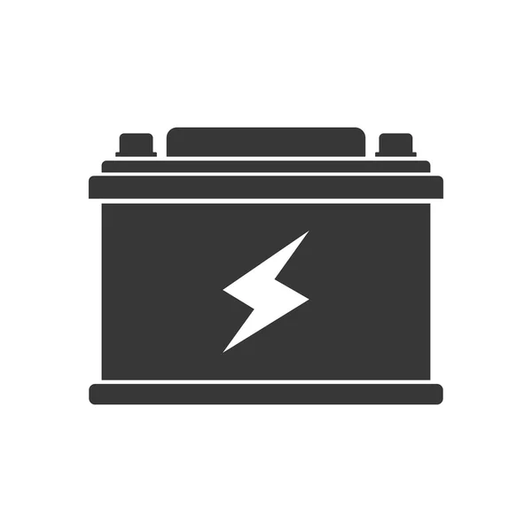 Battery energy power charge icon. Vector graphic — Stock Vector