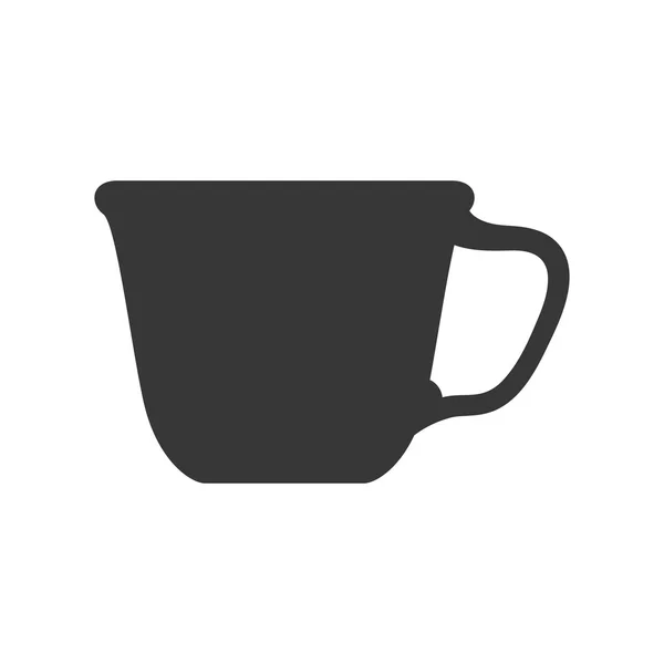 Taza bebida bebida menú icono. Gráfico vectorial — Vector de stock