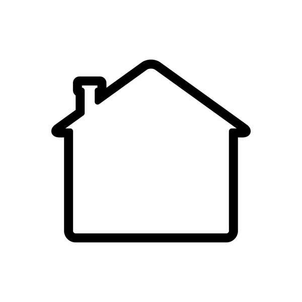 Икона жилищного строительства. Векторная графика — стоковый вектор