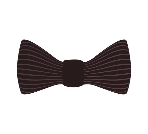 Bowtie cloth male man gentleman icon. Vector graphic — Stock Vector