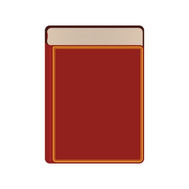 kitap geleneksel okuma lerning simgesi. Vektör grafiği