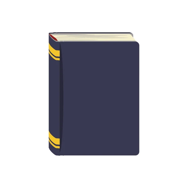 Libro de lectura tradicional lerning icono. Gráfico vectorial — Vector de stock