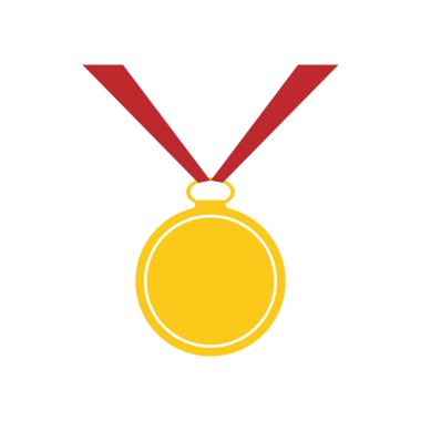 madalya kazanan rekabet spor idolü. Vektör grafiği