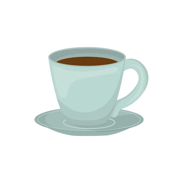 Coffe caneca loja de tempo ícone do produto. Gráfico vetorial —  Vetores de Stock