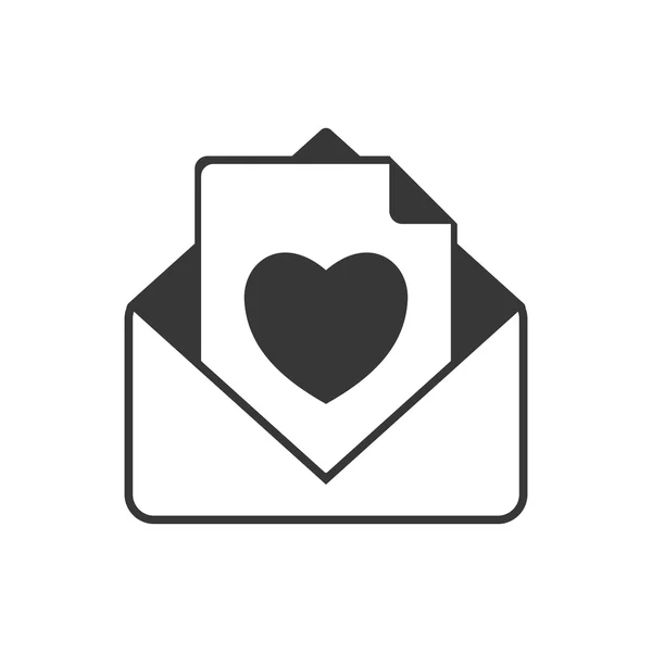 Envelop e-mail bericht postpictogram. Vectorafbeelding — Stockvector