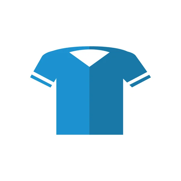 Camiseta americana de fútbol deporte icono del juego. Gráfico vectorial — Vector de stock