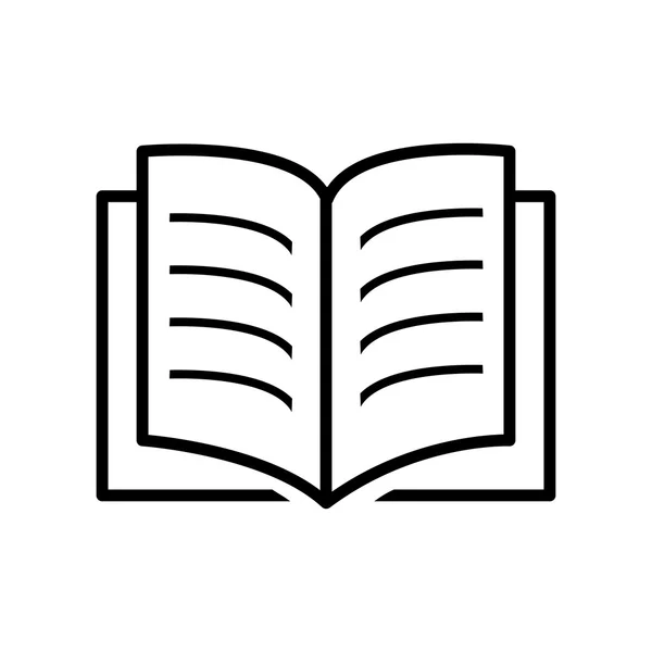 Book notebook education icon. Векторная графика — стоковый вектор