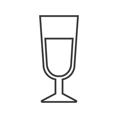 Kupası kupa kahve içecek kutsal kişilerin resmi iç. Vektör grafiği