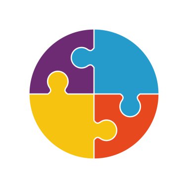 Daire testere oyun şekil kutsal kişilerin resmi bulmaca. Vektör grafiği