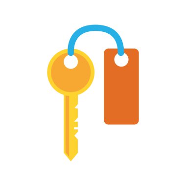 anahtar geleneksel güvenlik sistem kutsal kişilerin resmi. Vektör grafiği