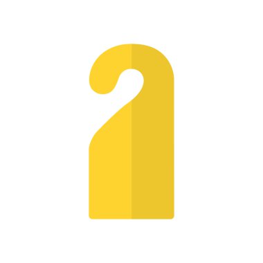 kurdele etiketi afiş simgesi. Vektör grafiği