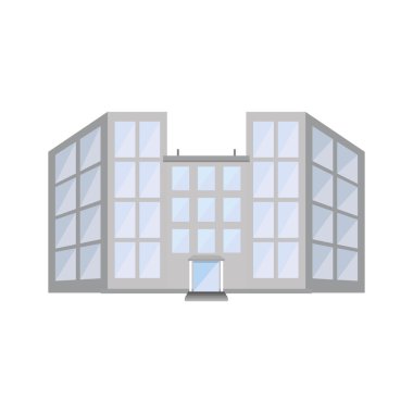Windows otel Servisi simgesini bina. Vektör grafiği