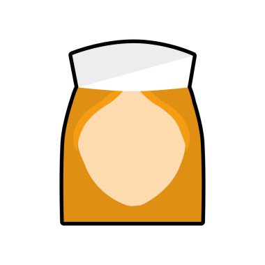 Kız kadın kadın baş kişi simgesi. Vektör grafiği